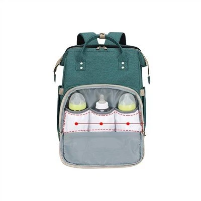 Sac à dos de voyage Sac à couches pour bébé Sac à couches en cuir