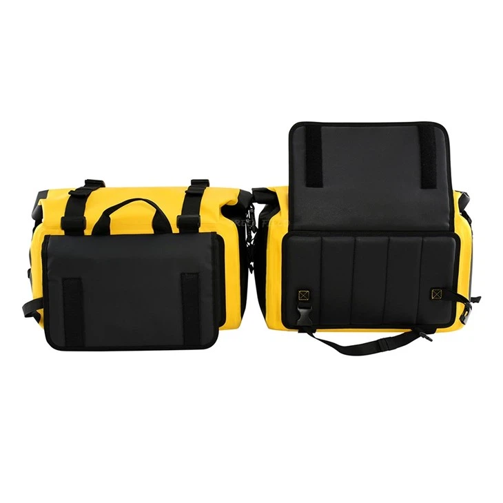 Bicycle Double Saddle Bag Universal Rear Pannier Bag Set