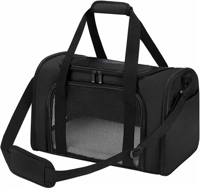 Sac de transport pour animaux de compagnie approuvé par les compagnies aériennes pour chien