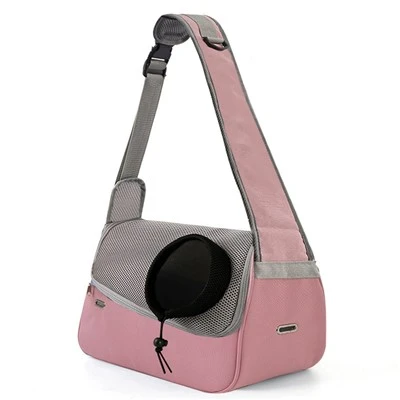 Sac à bandoulière en maille respirante pour animaux de compagnie, Portable, voyage