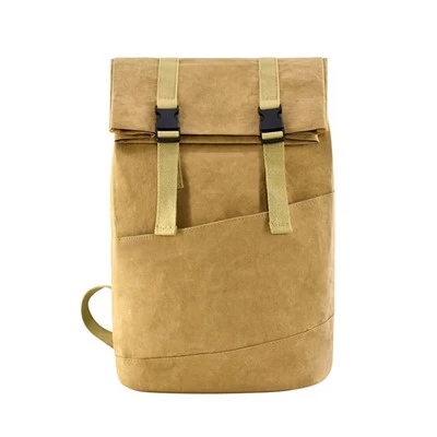 Sac à dos en papier lavable durable multi-poches