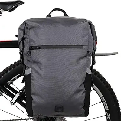 Sac à dos à bandoulière pour selle de vélo 2 en 1