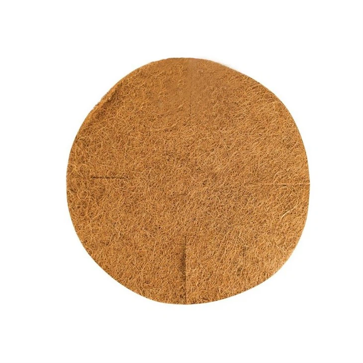 Replacement Flat Style Coco Liner For Wire Hanging Basket