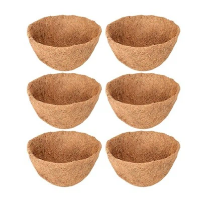 Doublure de jardinière en fibre de coco naturelle