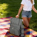 Sac à dos de pique-nique isolé extérieur avec sac isotherme à vin