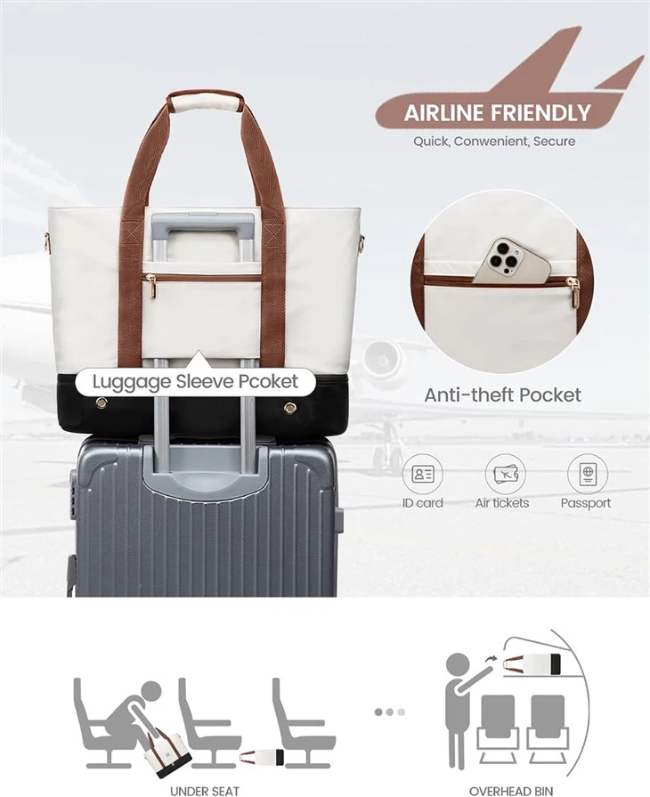 Weekender Bags For Women With Shoes Compartment